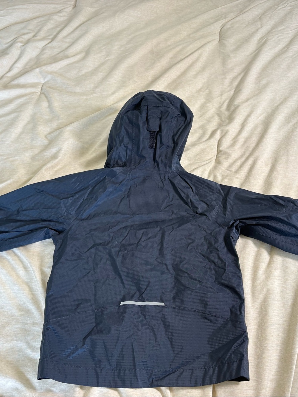 REI Kids Navy Hooded Rain Jacket 2T